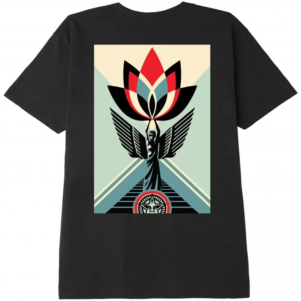 Lotus Angel T-Shirt - Black