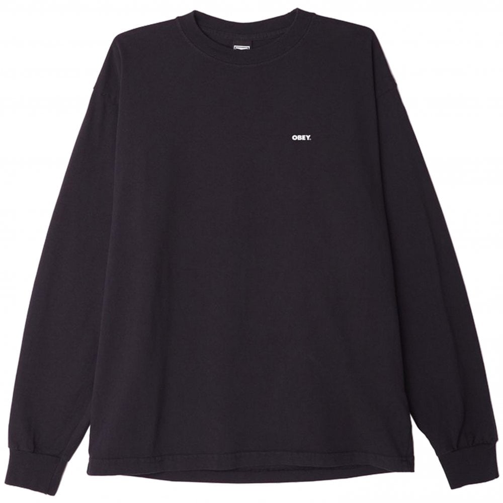 Bold 2 Longsleeve T-Shirt - Off Black