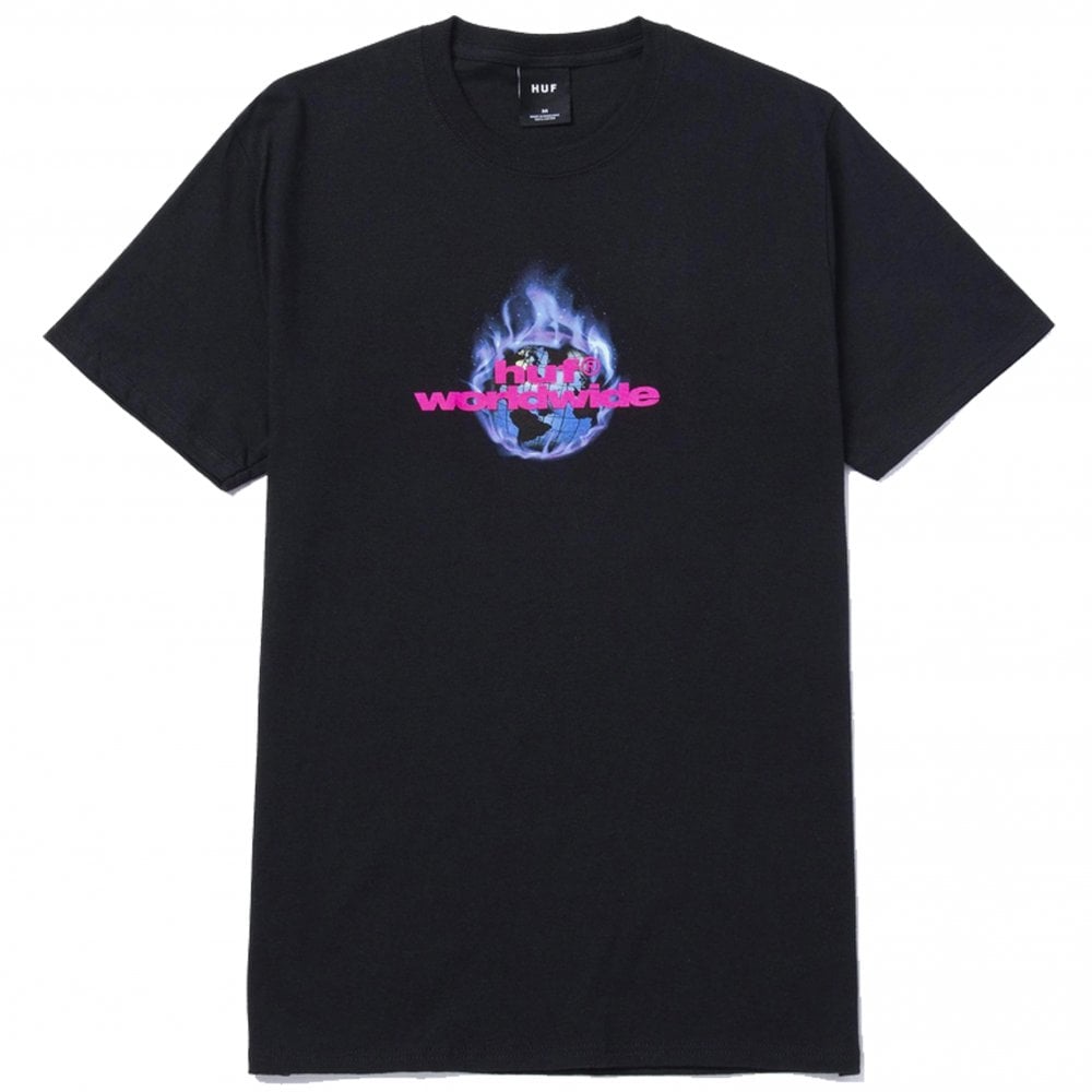 Global Warning T-Shirt - Black - Black