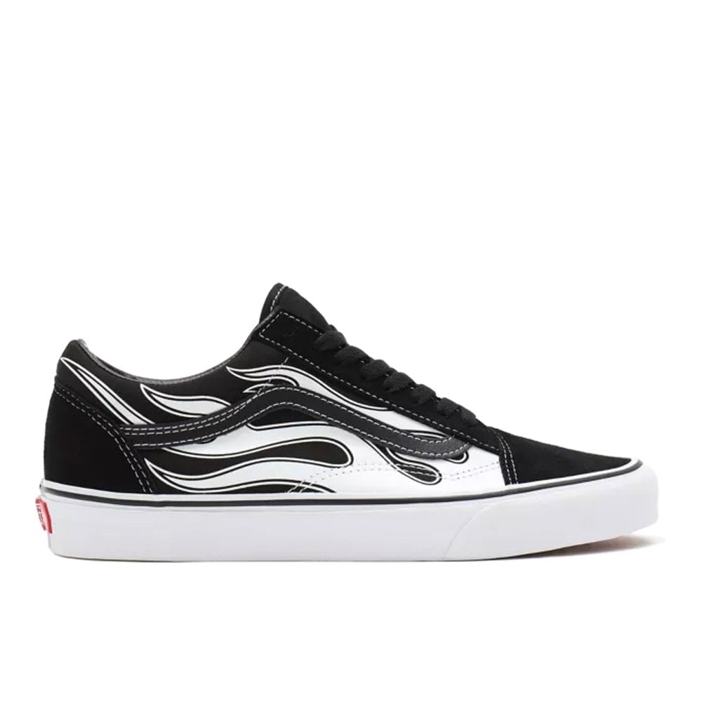Old Skool Flame - Black/White