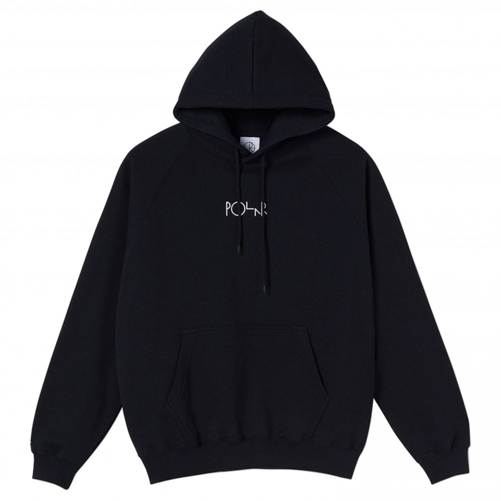 Default Embroidered Hoodie - Black