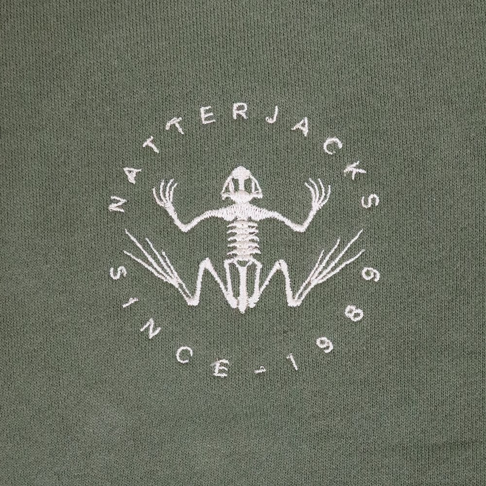 Zoology Embroidered Hood - Army