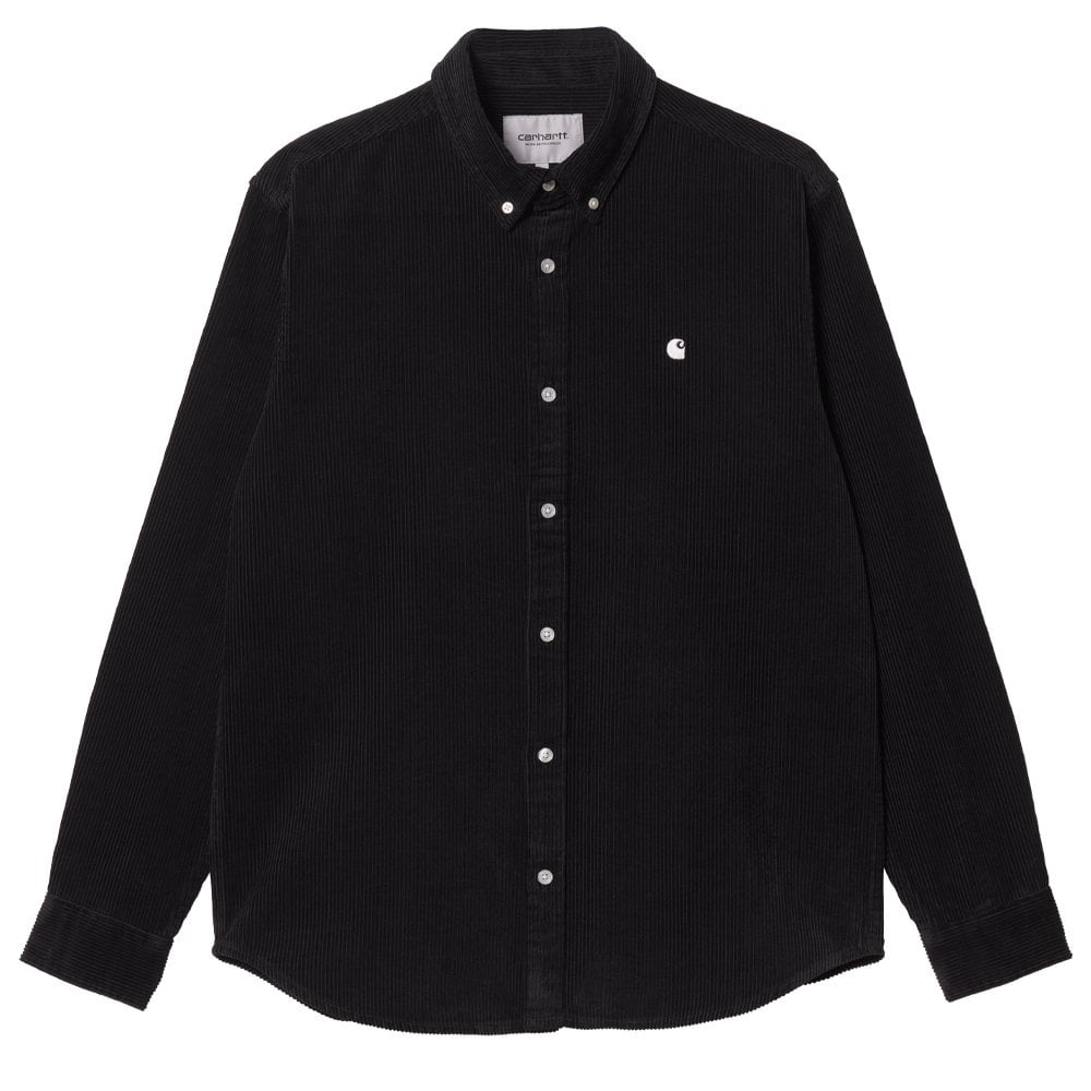 Madison Cord Shirt - Black/Wax