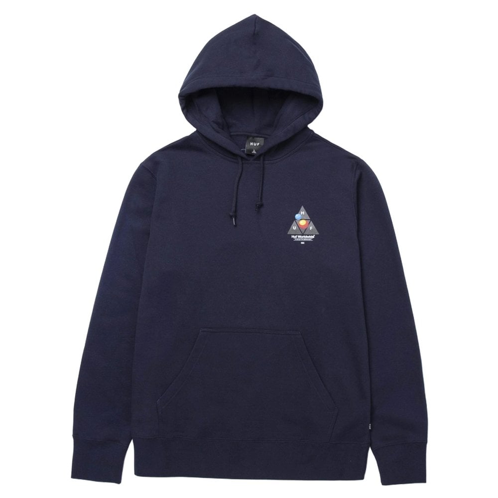 Video Format Triple Triangle Pullover Hoodie - Navy Blazer