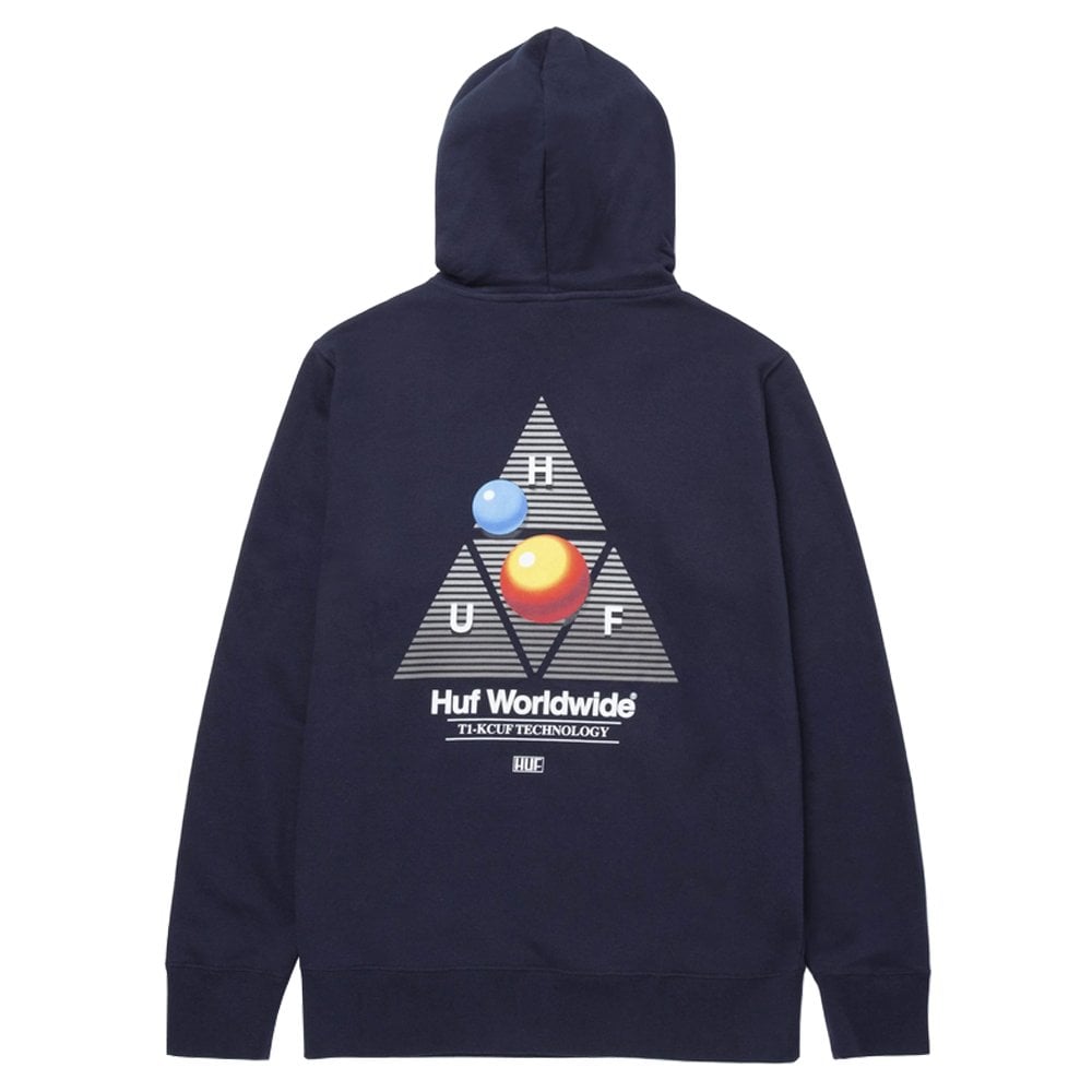Video Format Triple Triangle Pullover Hoodie - Navy Blazer