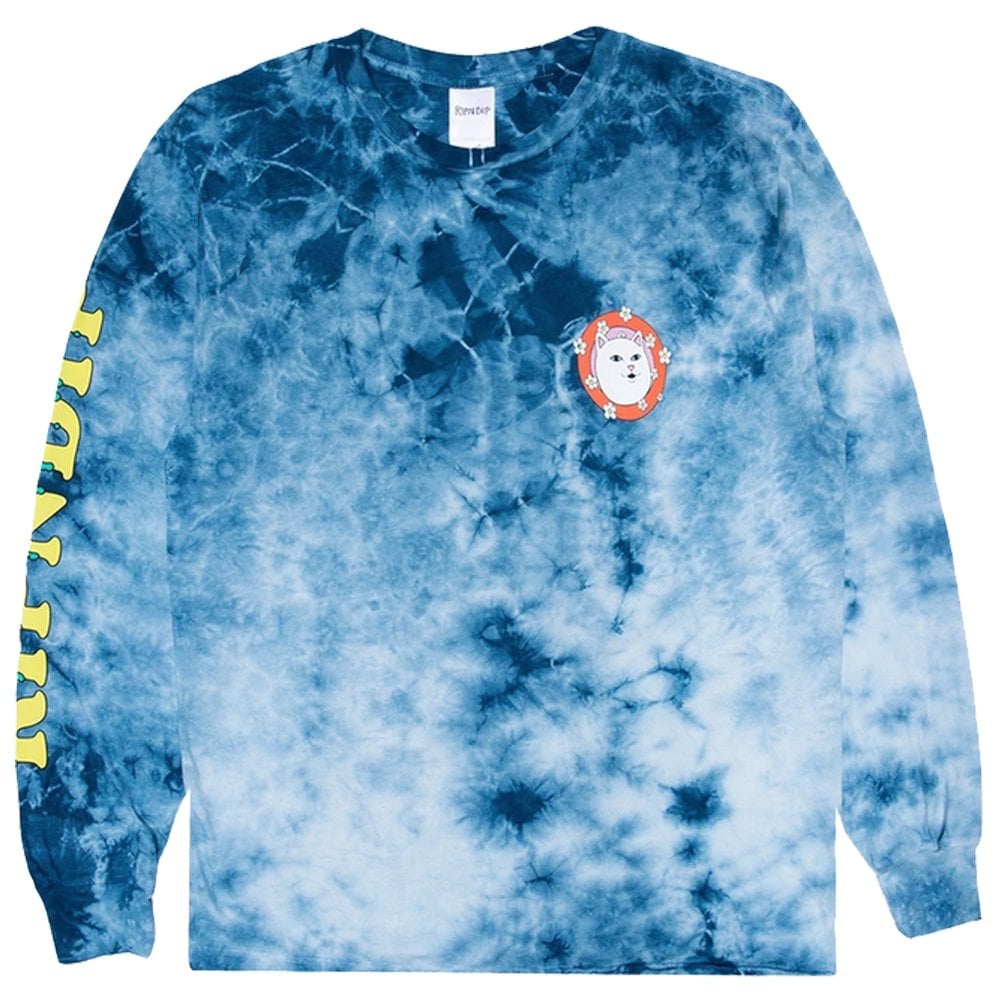 Step Into The Wild Long Sleeve T-Shirt - Navy Lightng