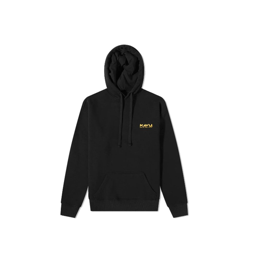 Webbing Stack Hoodie - Black