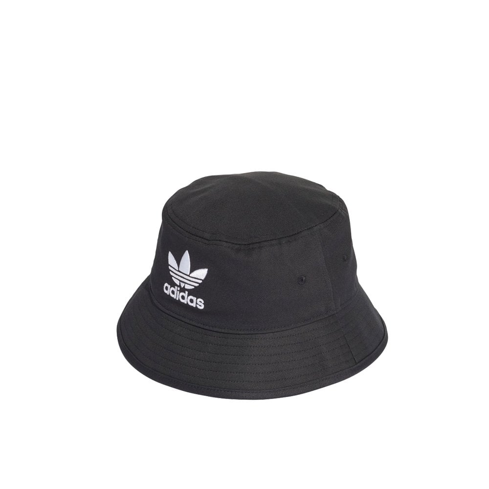 Trefoil Bucket Hat - Black/White