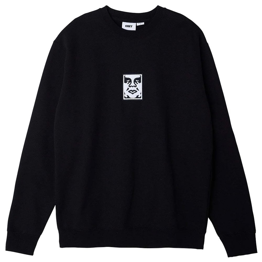 Icon Extra Heavyweight Crewneck Sweatshirt - Black