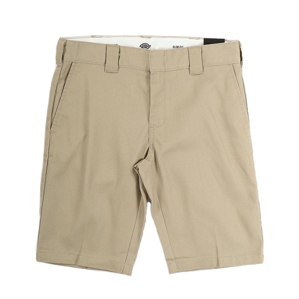 Slim Fit Recycled Shorts - Khaki