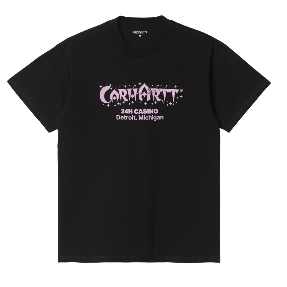 Casino T-Shirt - Blk/Lt Pink