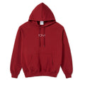 Default Embroidered Hoodie - Rich Red