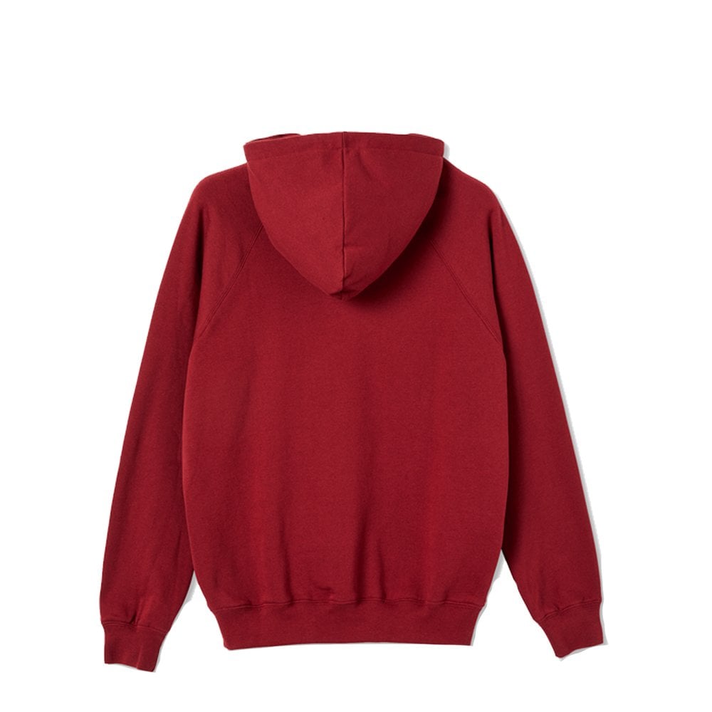 Default Embroidered Hoodie - Rich Red