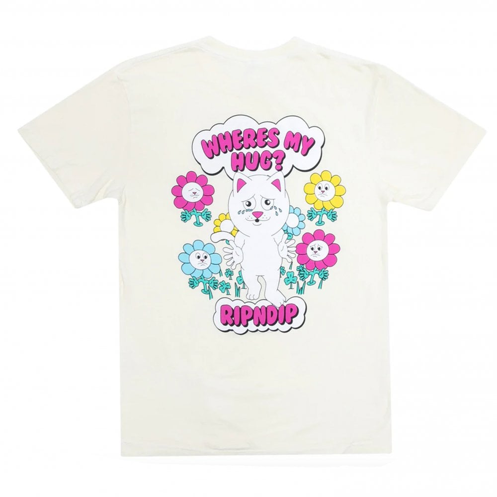 Wheres My Hug T-Shirt - Natural