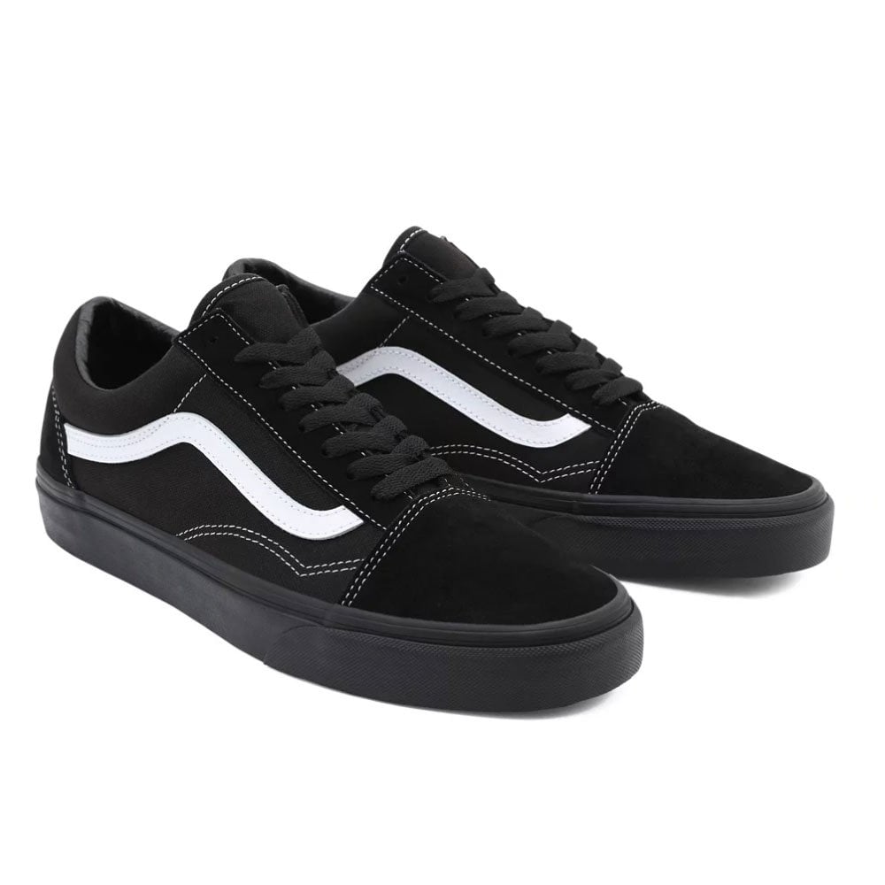 Old Skool Suede/Canvas - Blk/Blk/Wht