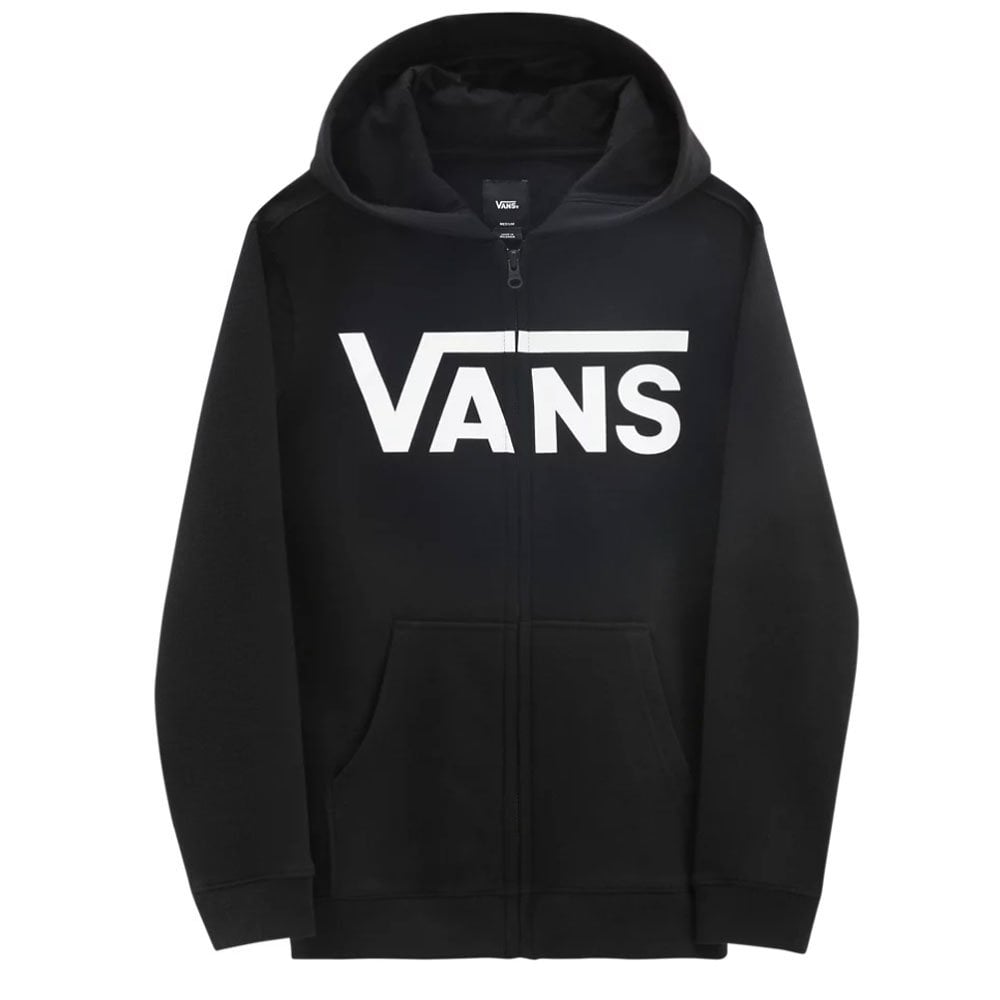 Classic Zip Hood Boys - Black/White