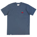 Sad Frog Embroidered T-Shirt - Petrol/Burg