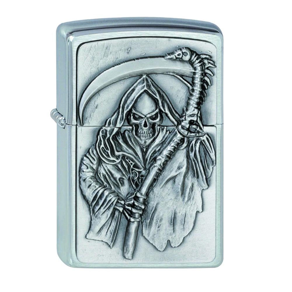 Grim Reaper Lighter - Chrome