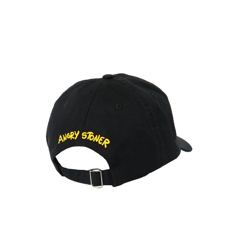 Angry Stoner Cap - Black