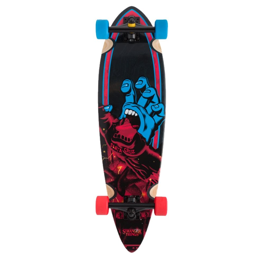x Stranger Things Screaming Hand Pintail Complete Skateboard - Multi