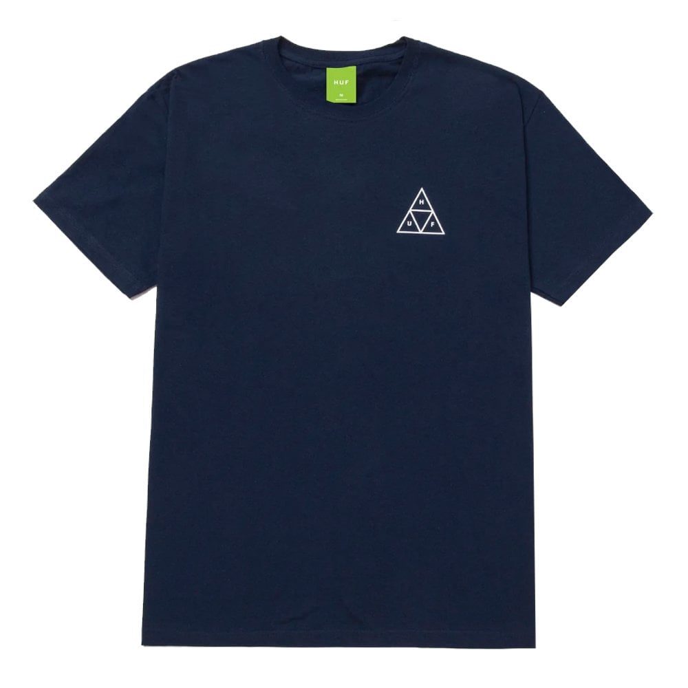 Essential Triple Triangle T-Shirt - Navy