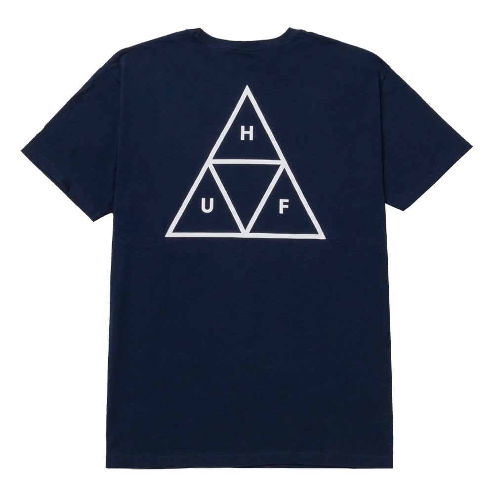 Essential Triple Triangle T-Shirt - Navy