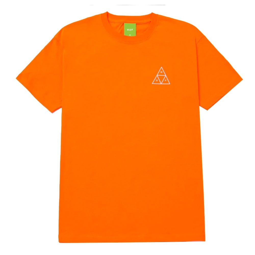 Essential Triple Triangle T-Shirt - Safety Oran