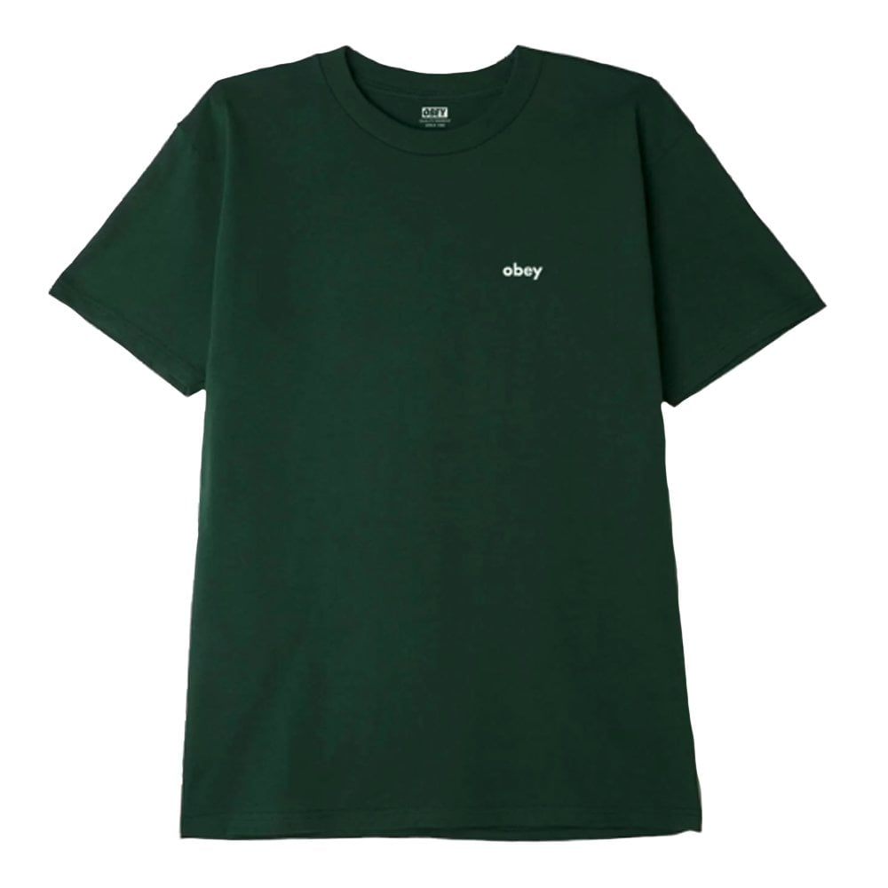 Lower Case Classic T-Shirt - Forest Green