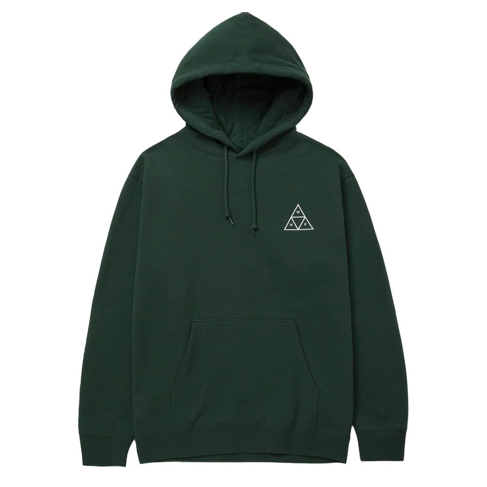 Essentials Triple Triangle Hoodie - Forest Green