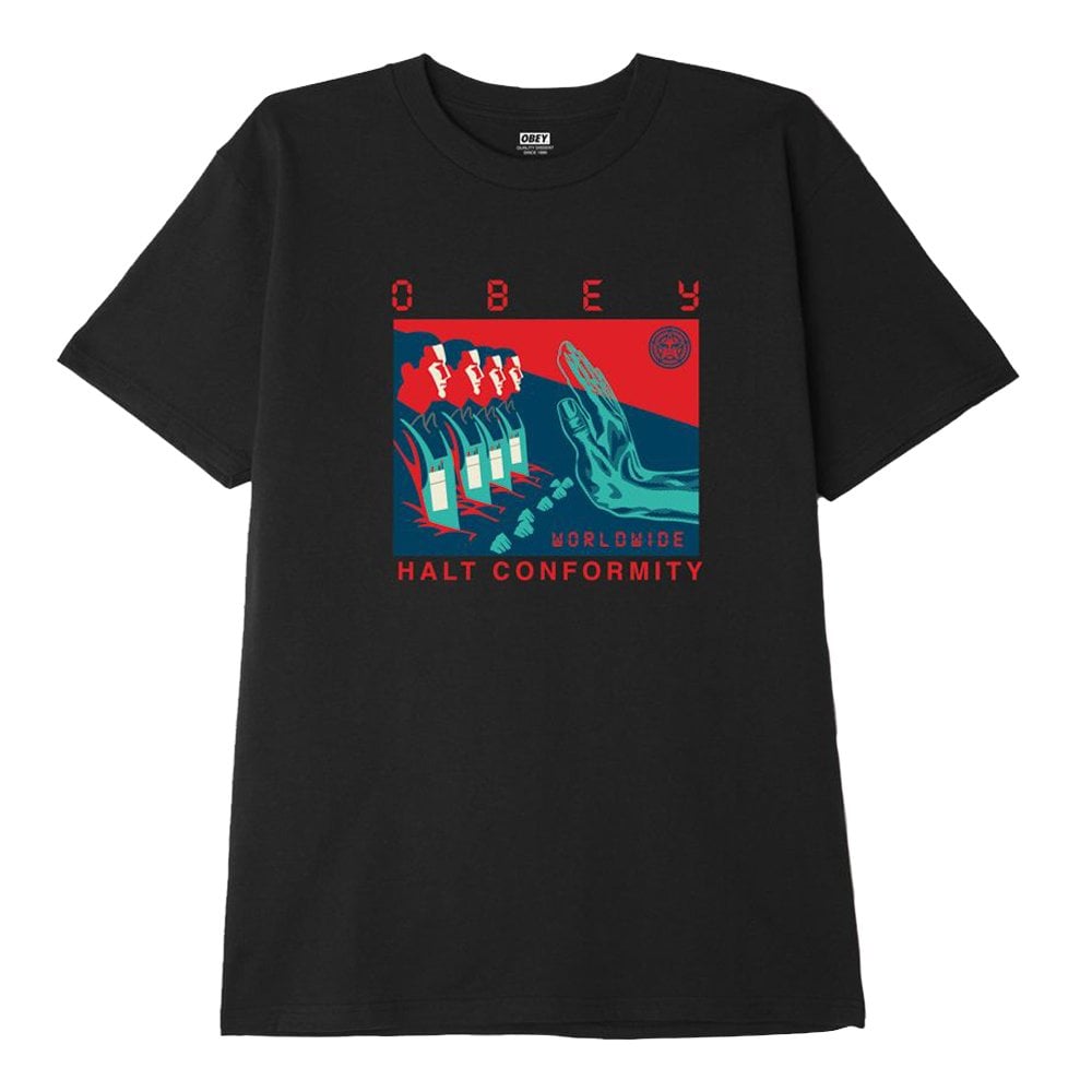 Halt Conformity T-Shirt - Black