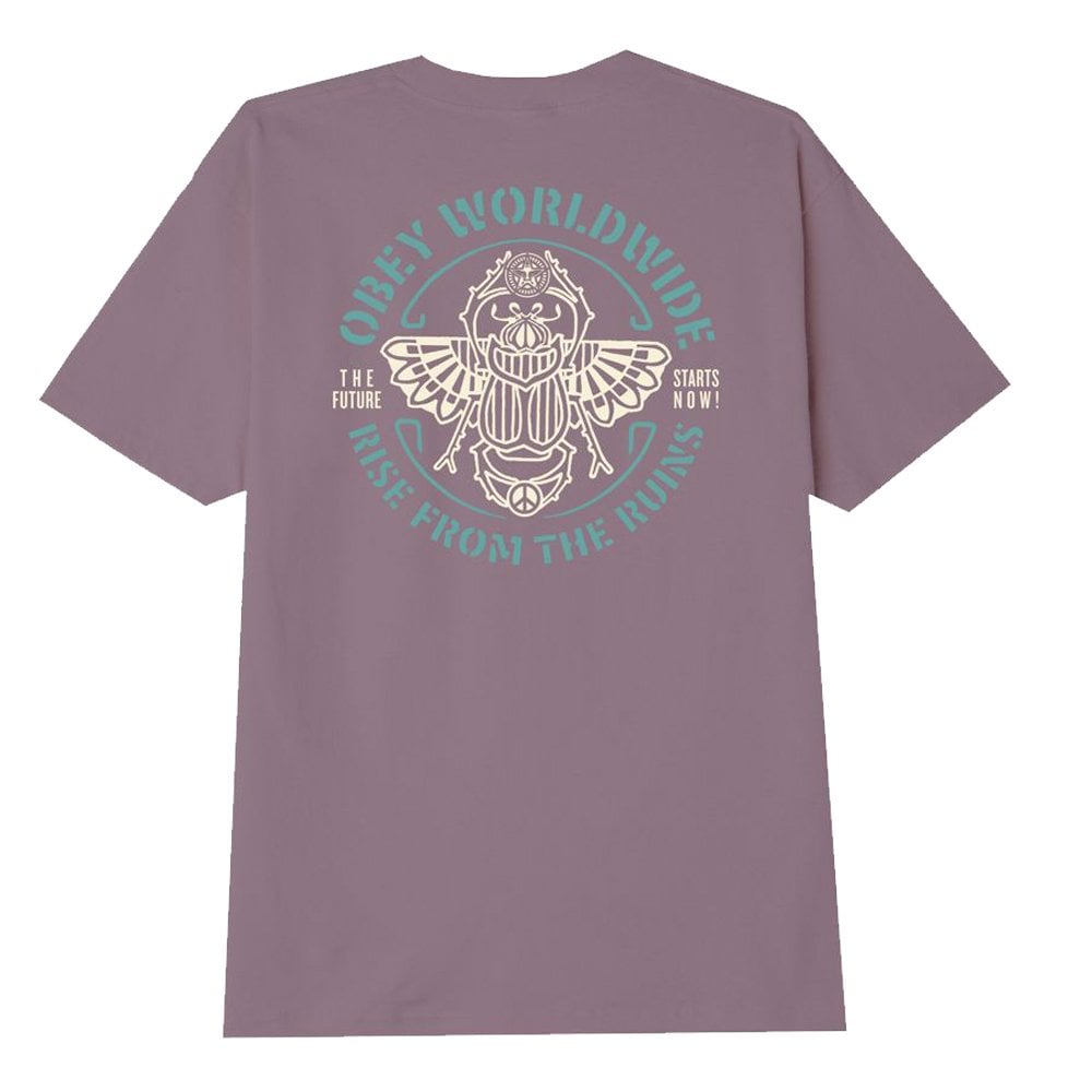 Beetle T-Shirt - Lilac Chalk