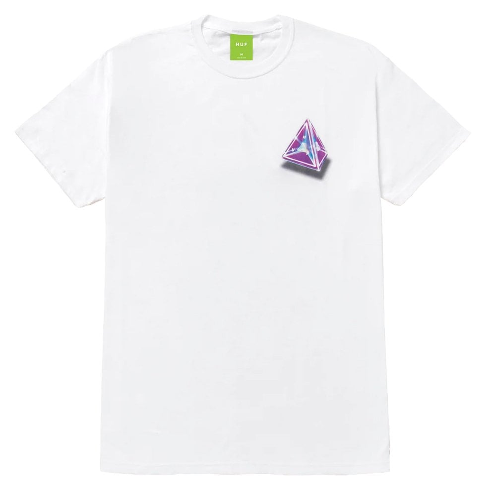 Tesseract Triple Triangle T-shirt - White