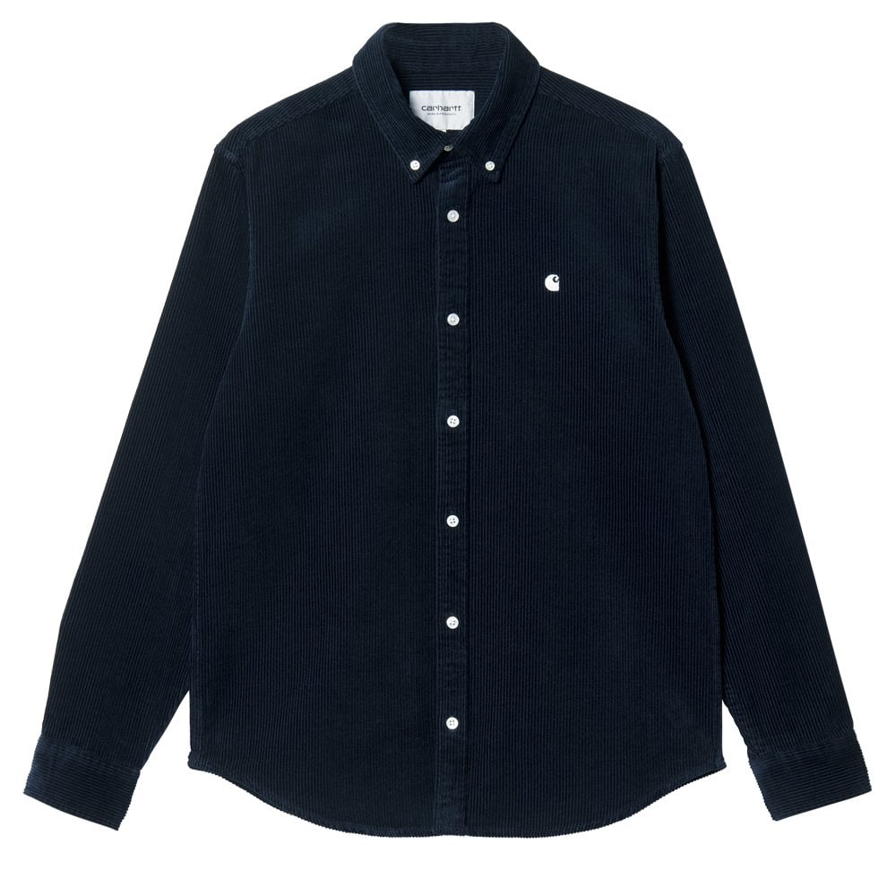 Madison Corduroy Shirt - Dark Navy