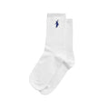 No Comply Socks - White/Blue