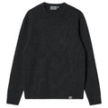 Allen Knitted Sweatshirt - Black Heathr