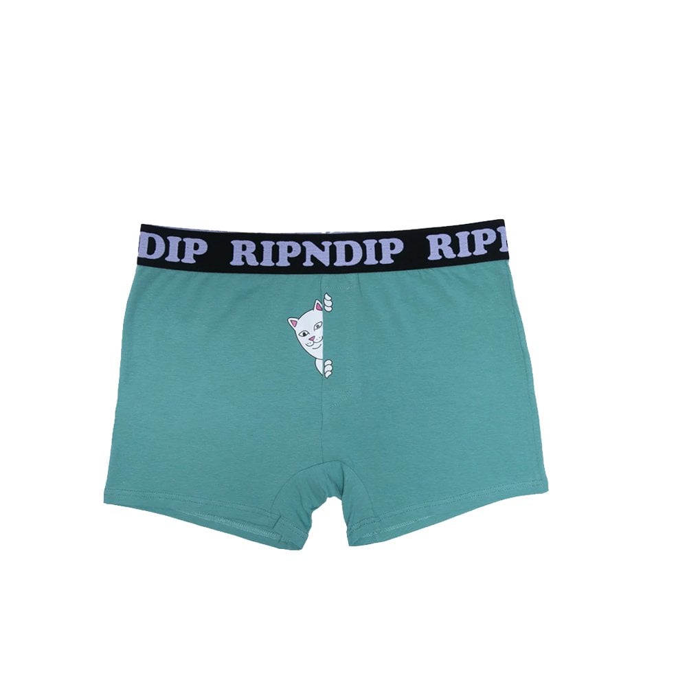 Peek A Nermal Boxers - Pine