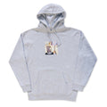 Urban Shapeshifting Reptilian Hoodie - Heather Grey