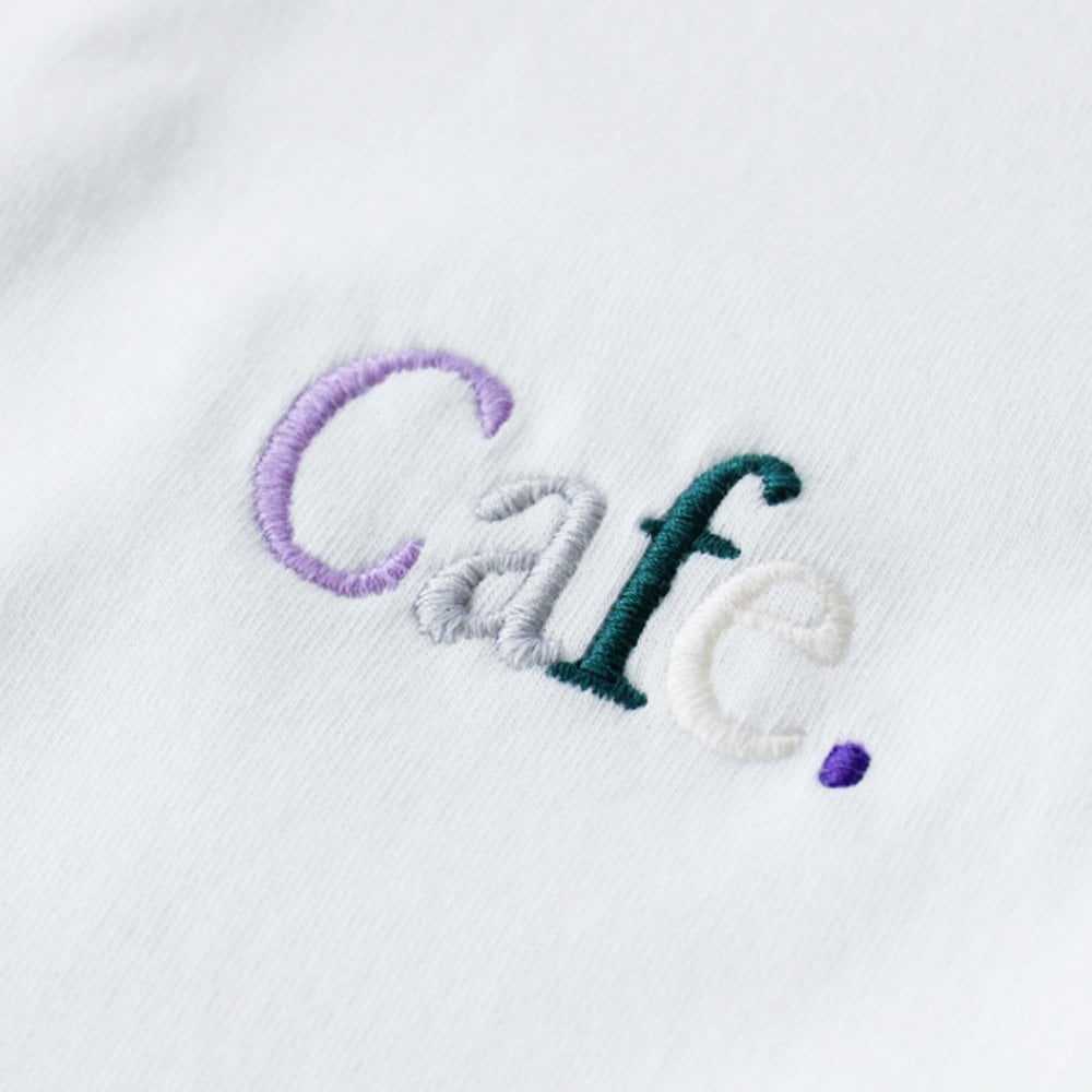 JLH Embroidered Wayne T-Shirt - White