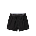 Cotton Script Boxers  - Black
