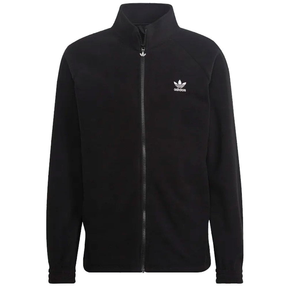 Trefoil Classic Fleece Jacket - Black