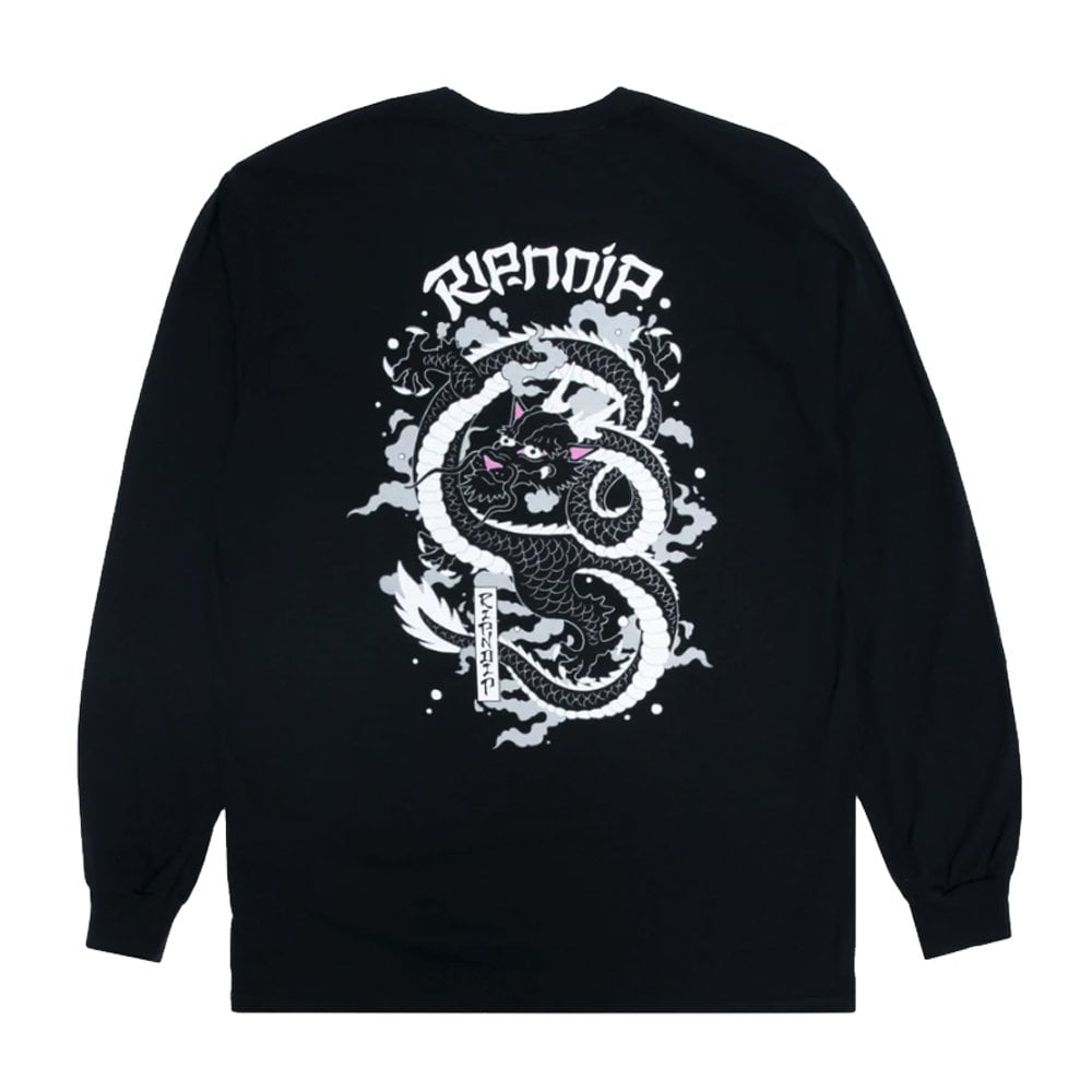 Mystic Jerm Long Sleeve T-Shirt - Black