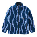 Sherpa Jacket - Navy Swirl