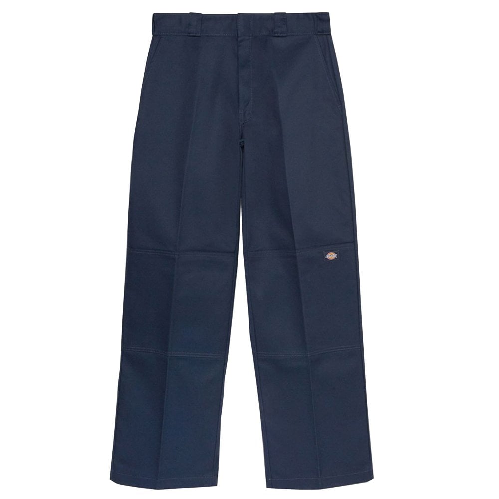 Double Knee Recycled Pants - Dark Navy