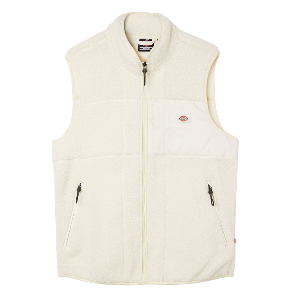 Red Chute Vest - Ecru
