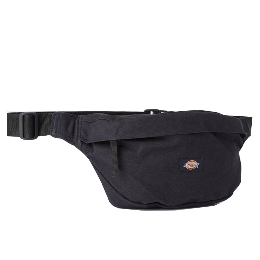 Duck Canvas Cross Body Bum Bag - Black