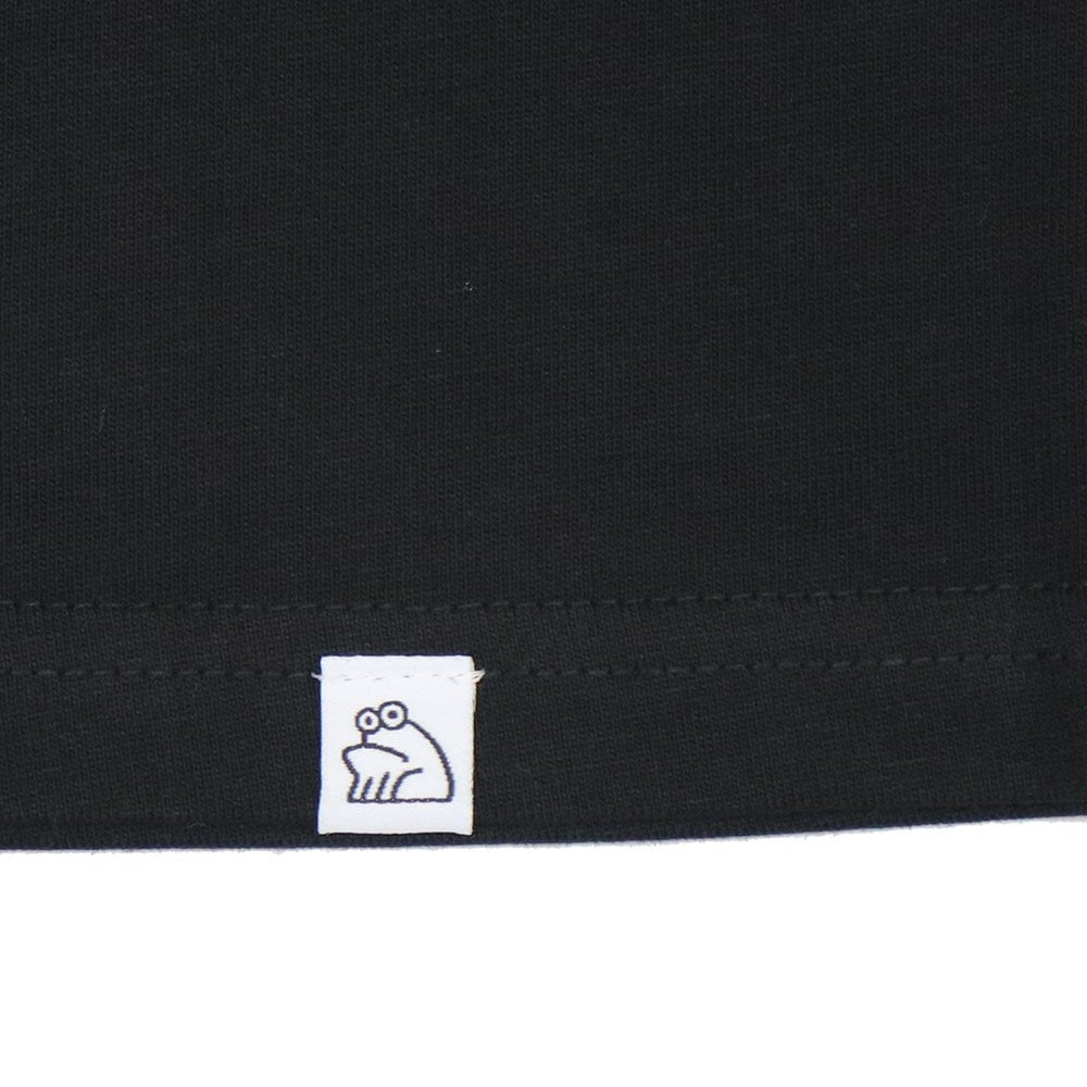 Sad Embroidered T-Shirt - Black