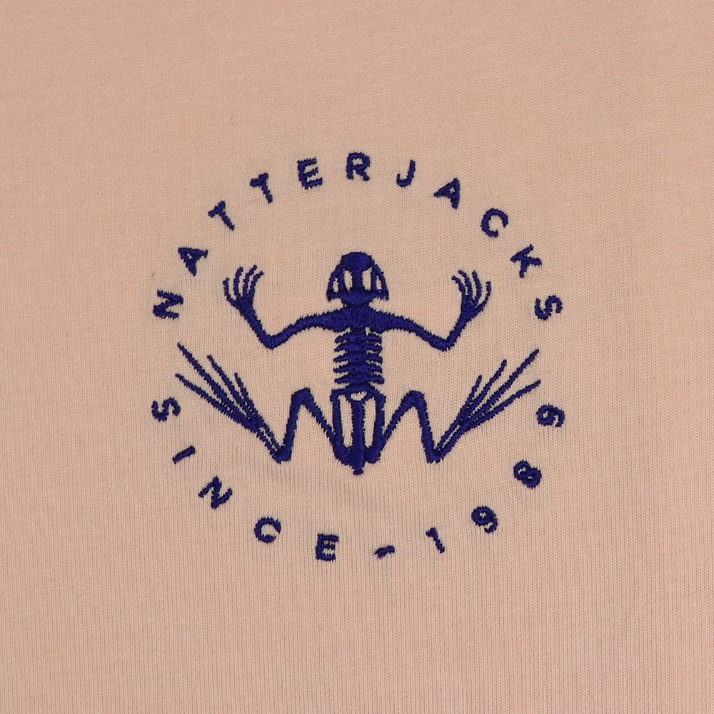 Zoology Embroidered T-Shirt - Pale Pink