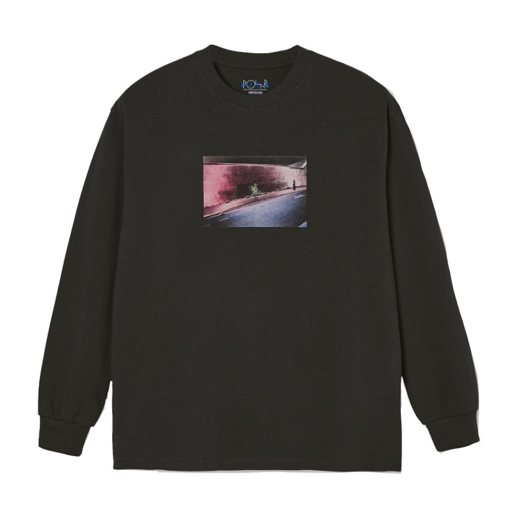 Bache Long Sleeve T-Shirt - Dirty Black