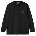 Ratios Long Sleeve T-Shirt - Blk/Euclypts