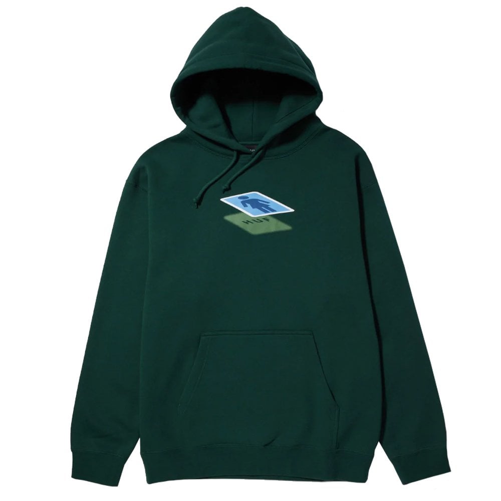 x Crailtap Shadow Hoodie - Forest Green